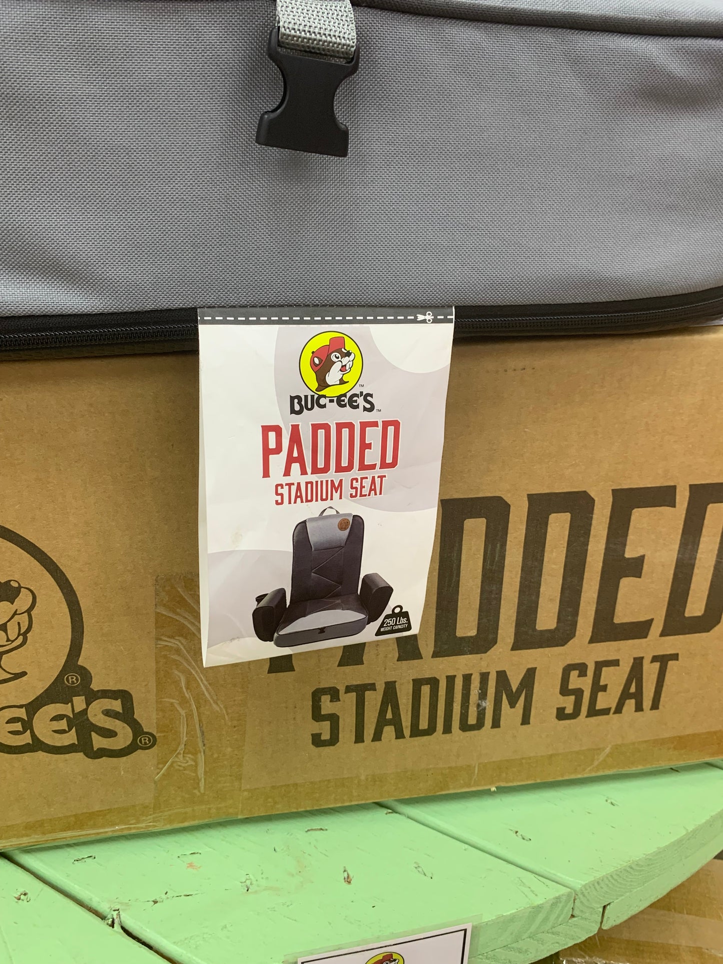 Bucees Padded Stadium Seat