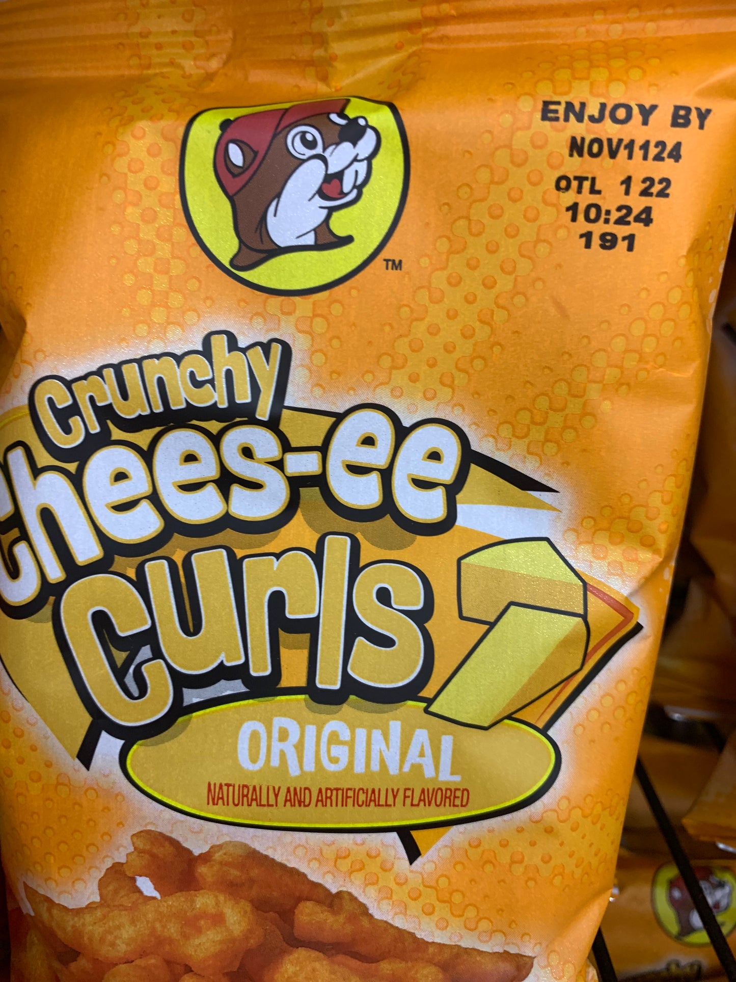 Buc-ees Original Crunchy Chees-we Curls - 4 oz Bag