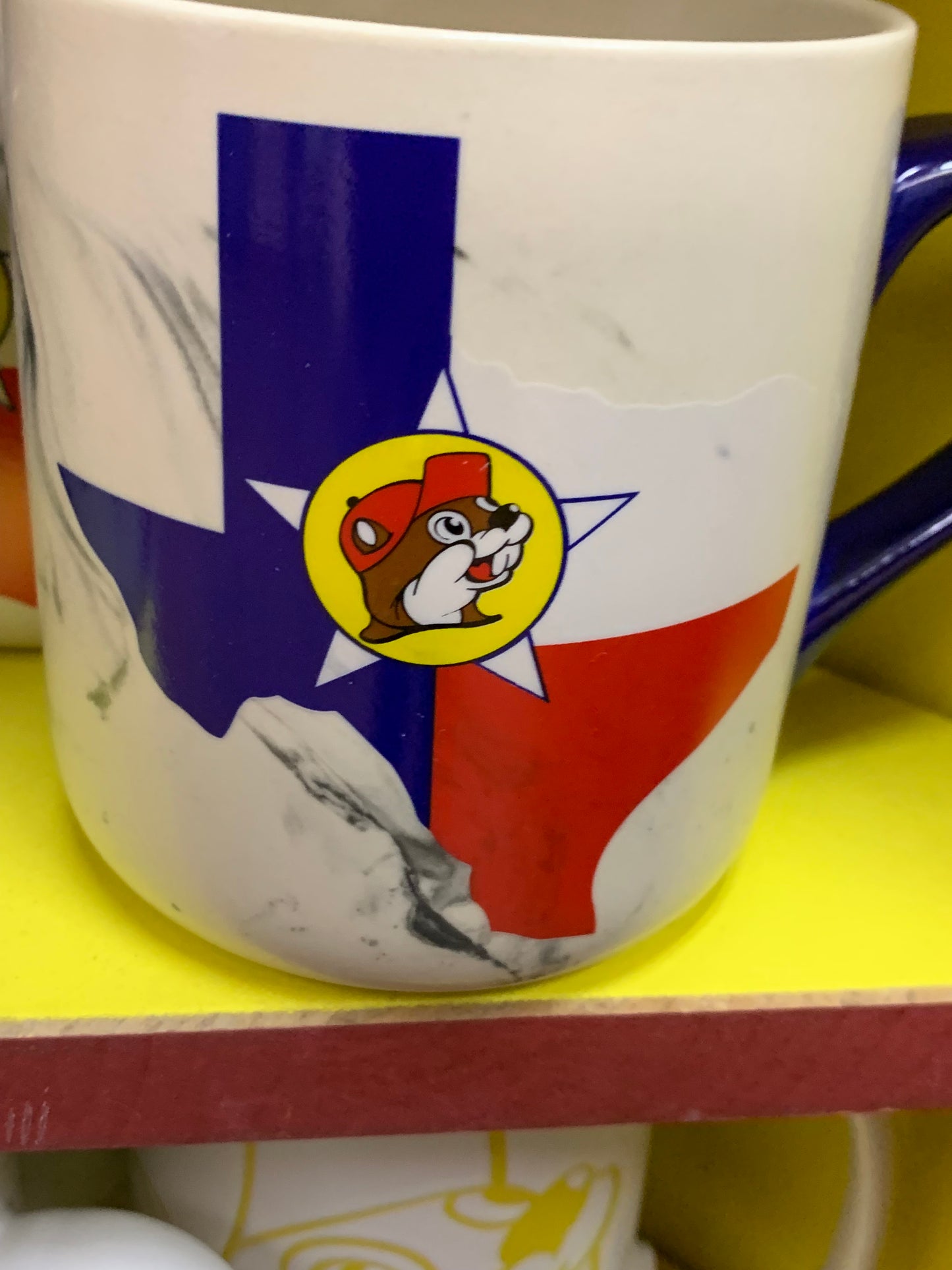 Bucees Beaver Lone Star Coffee Cup