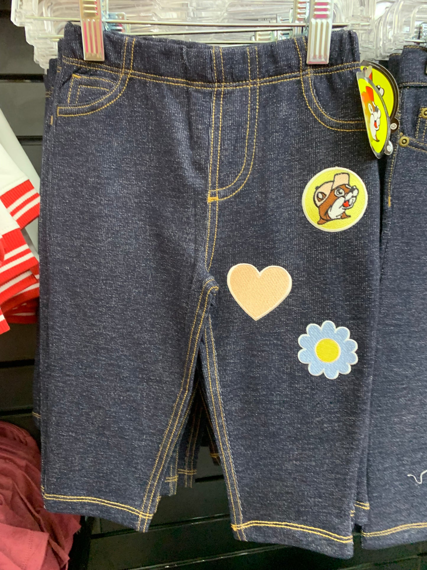 Buc-ees Infant/Toddler Peace Love Buc-ees Jeans