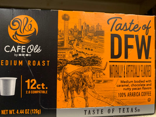 H‑E‑B Cafe Ole Taste of DFW 12ct K-Cup