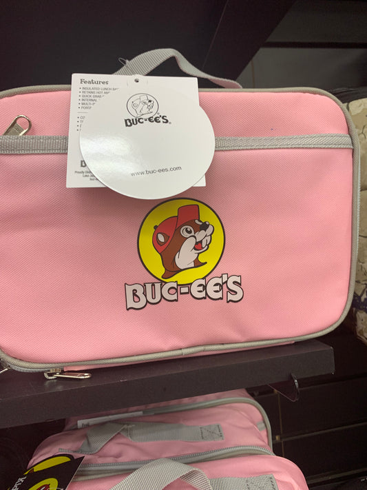 Bucees Kids Pink Lunch Bag