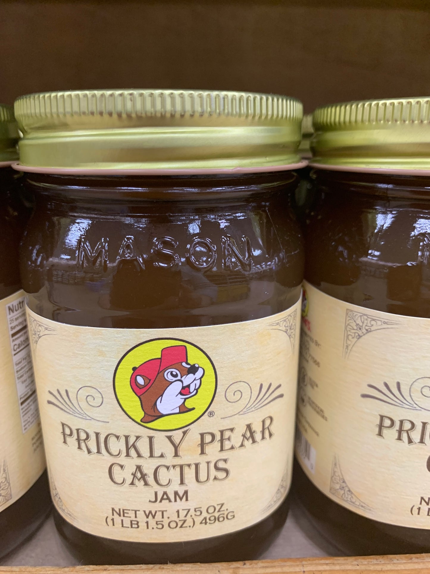 Buc-ees Prickly Pear Cactus Jam 17.5oz