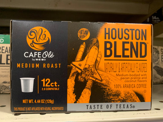 H‑E‑B Cafe Ole Houston Blend 12ct K-Cup