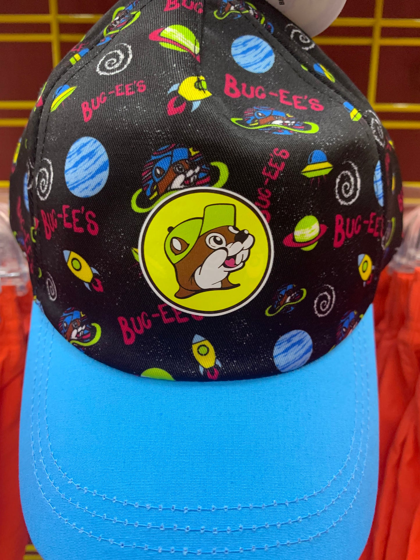 Bucees Adjustable Youth Blue/Black Ball Cap