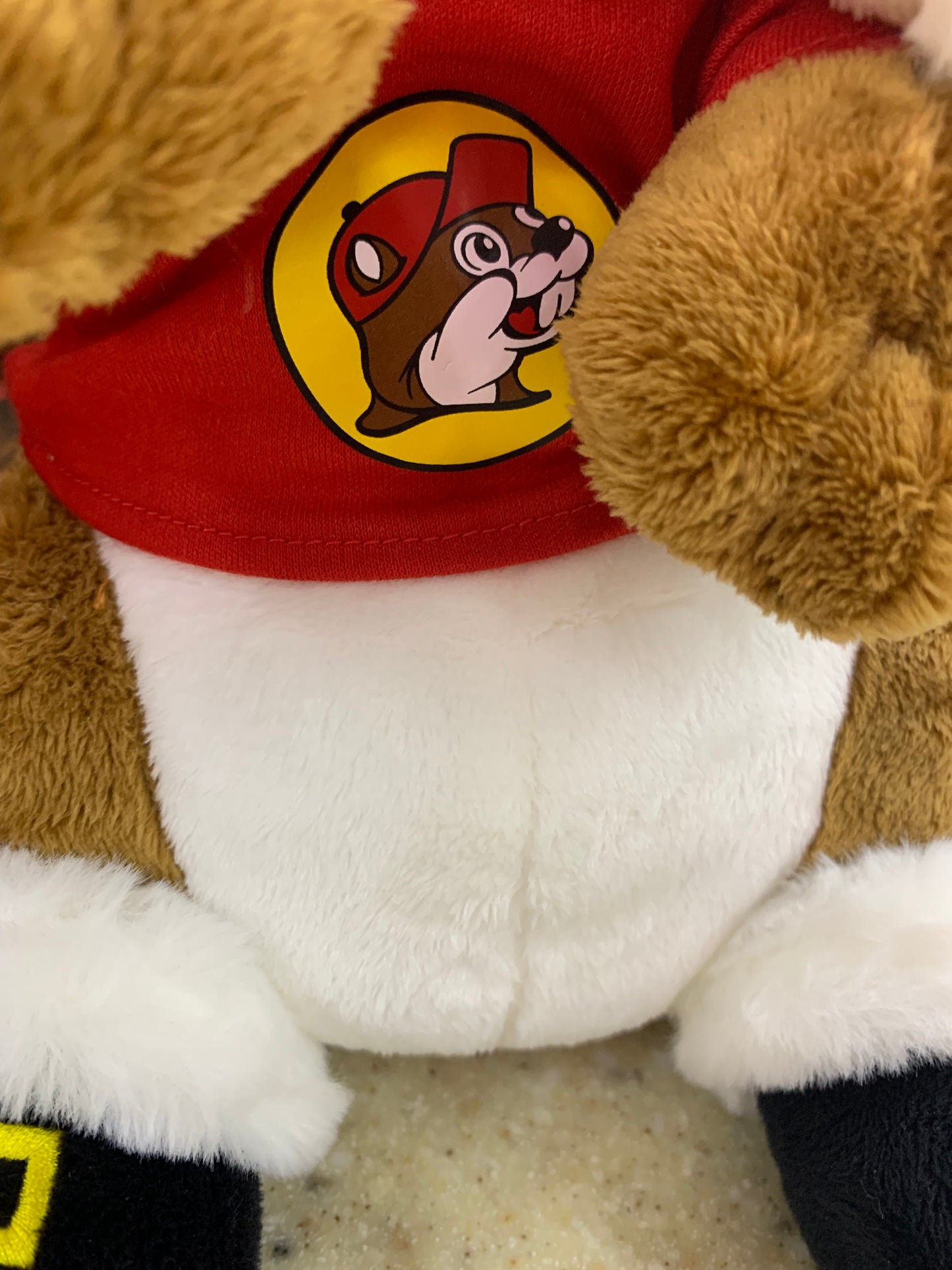 Bucees Santa Beaver Plush Animal