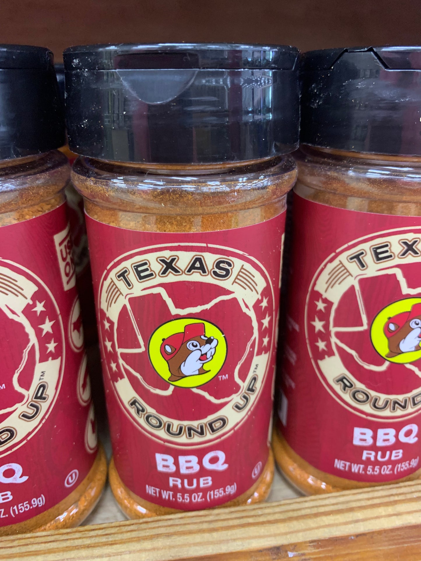 Buc-ees Texas Round Up BBQ Rub 5.5 oz Bottle