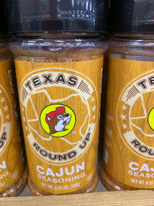 Buc-ees Texas Round Up Cajun Seasoning 6.35oz Bottle