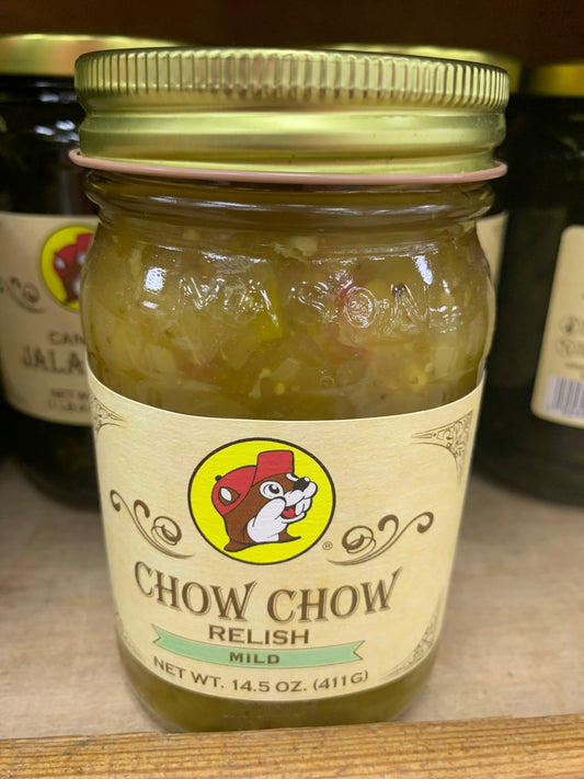 Buc-ees Mild Chow Chow Relish  14.5oz