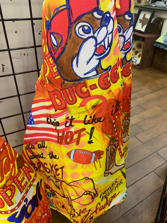 Bucees Kelly O’Neal Apron “Chop it like it’s Hot..it’s all about the brisket “