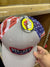 Buc-ees Grey Flag Ball Cap One-Size