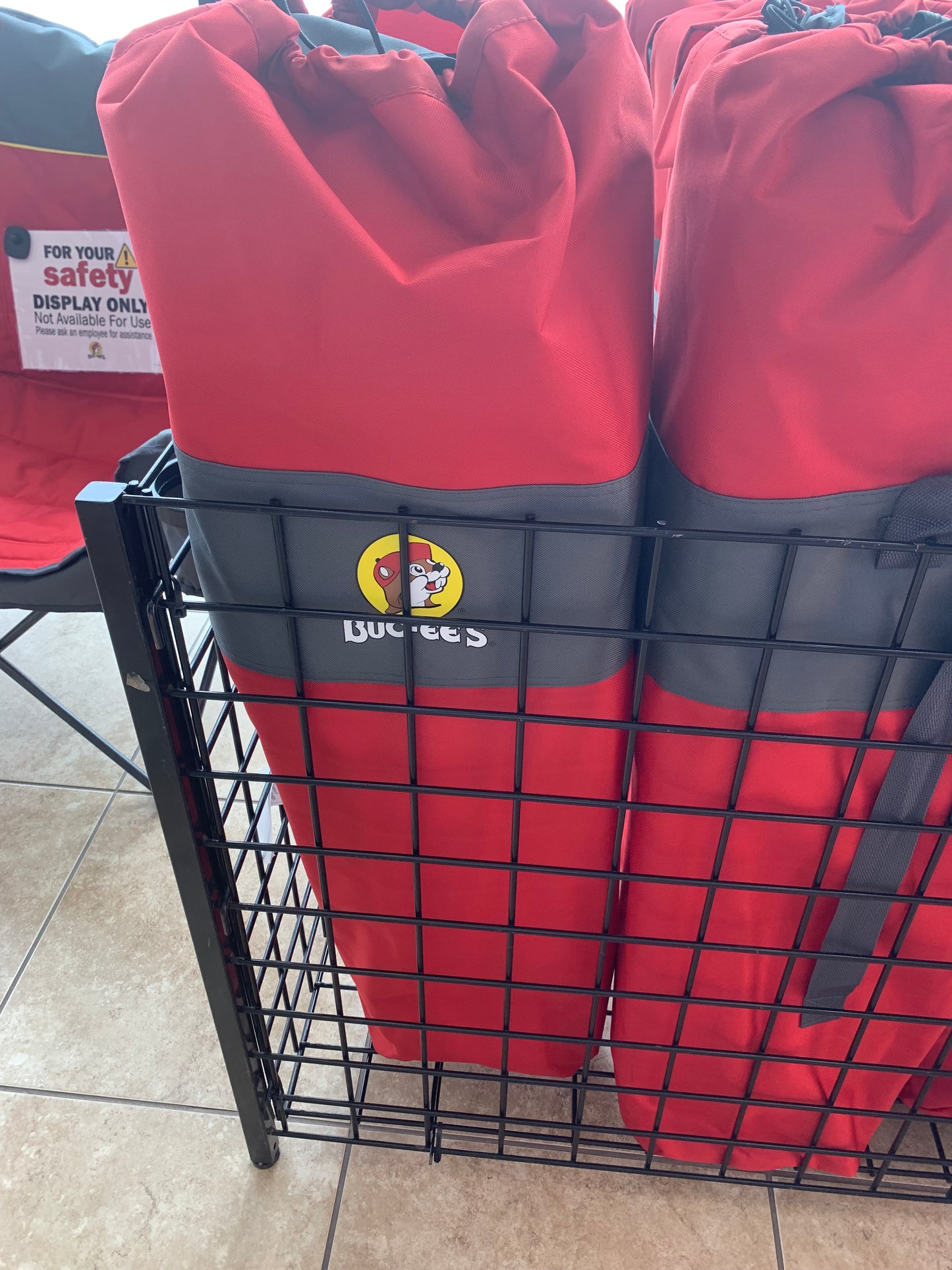 Bucees Fold up Double Wide Sofa with carry bag