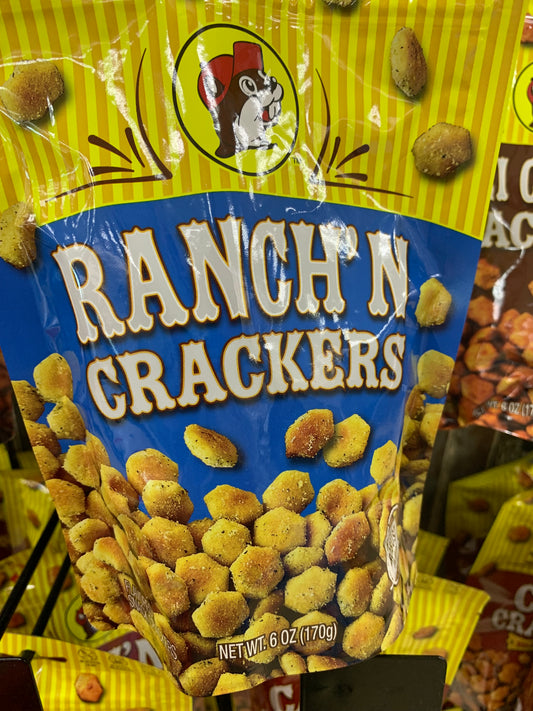 Buc-ees RANCH ‘N Crackers 6oz