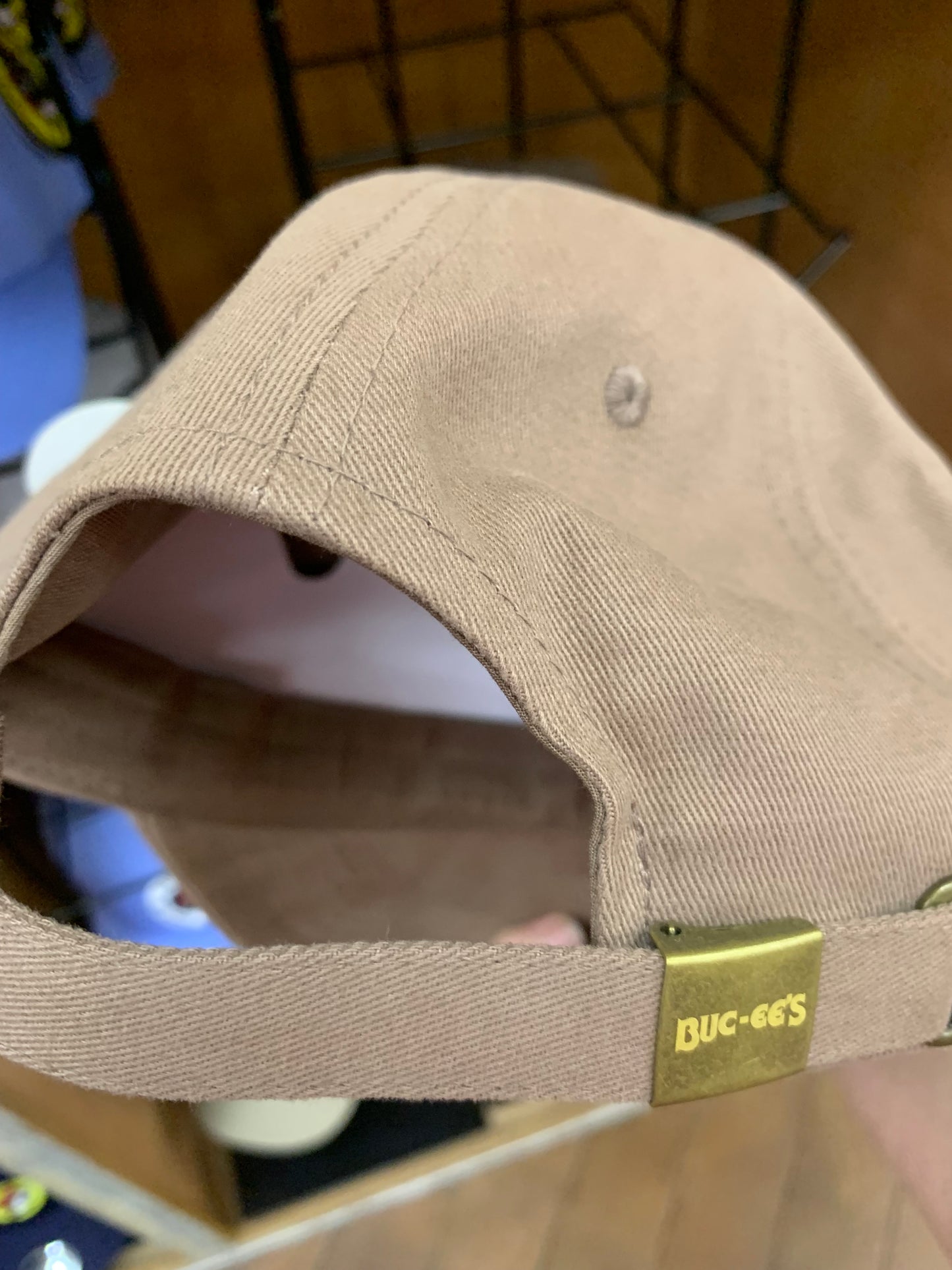 Buc-ees Khaki Ball Cap One-Size