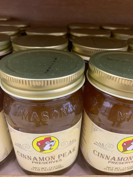 Buc-ees Cinnamon Pear Preserves 17.5oz