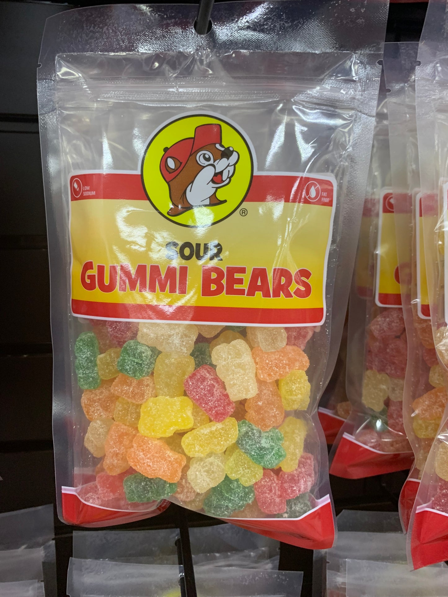 Buc-ees Gummi's Original 12 Flavor Bears, Sour Bears, and Flavored Butterflies