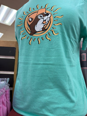 Buc-ees Adult Green “The Best Days Are Buc-ees Days” T-Shirt. Sizes Small-XXXLarge