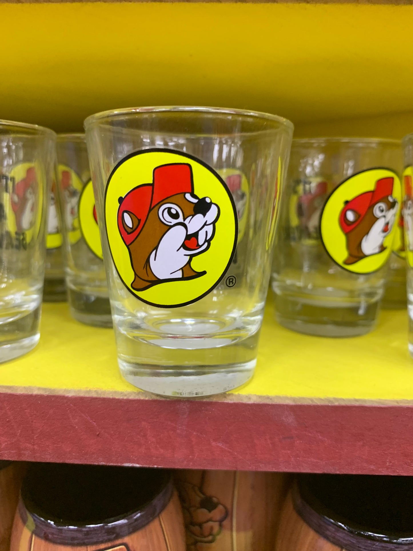 Bucees Emblem Shot Glass