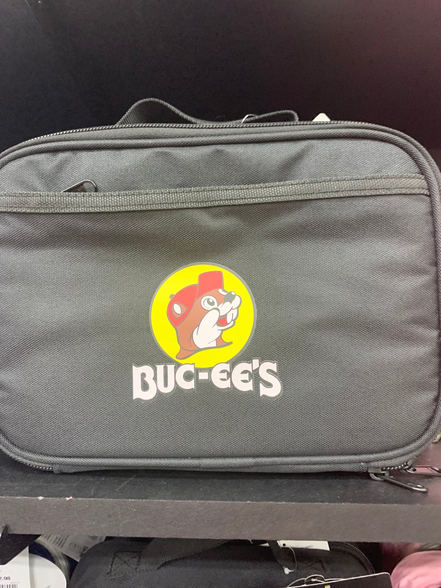 Bucees Kids Black Lunch Bag