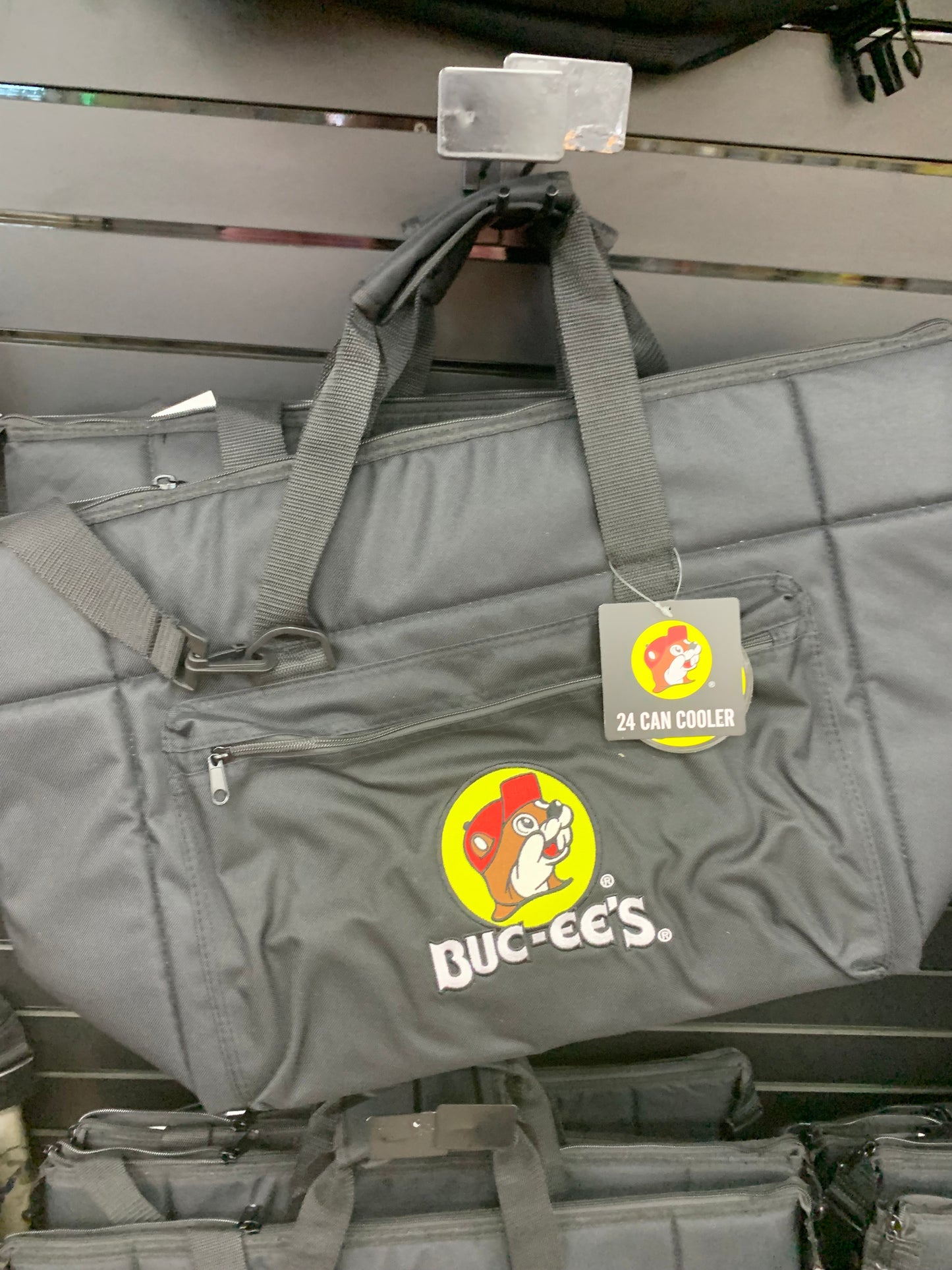 Bucees Black 24pk Cooler Tote Bag with Carry Strap and Handle