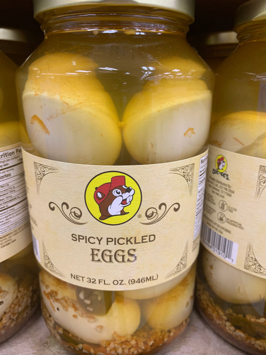 Buc-ees Spicy Pickled Eggs 32oz