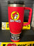 Buc-ees Yukon Outfitters 40oz Red Cup with Handle, Lid, and Straw