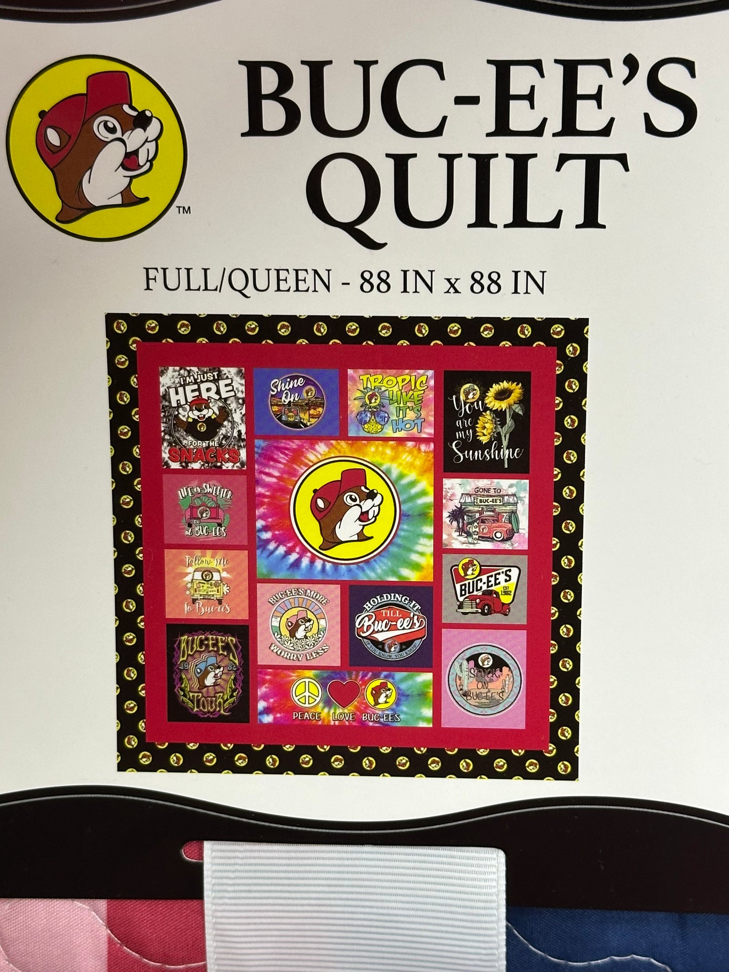 Buc-ees Quilt Twin, Full/Queen