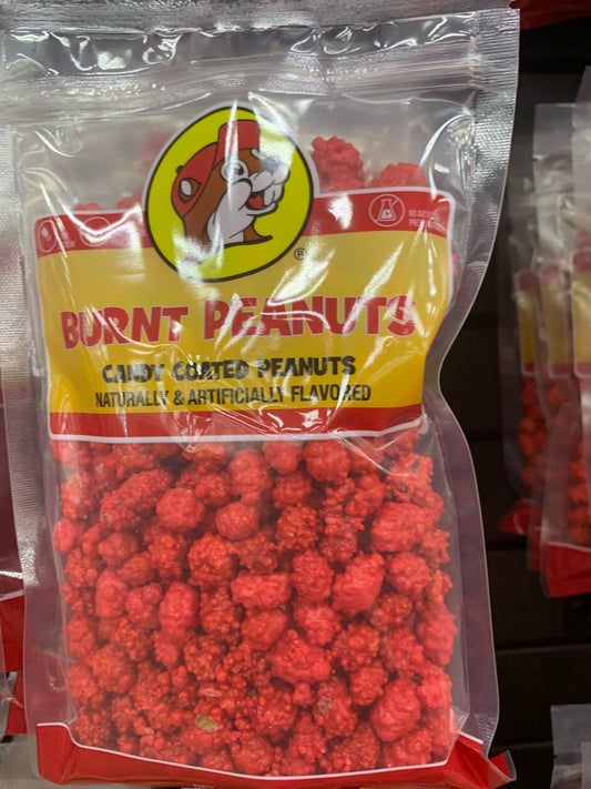 Bucees Burnt Peanuts Candy Coated Peanuts 10oz