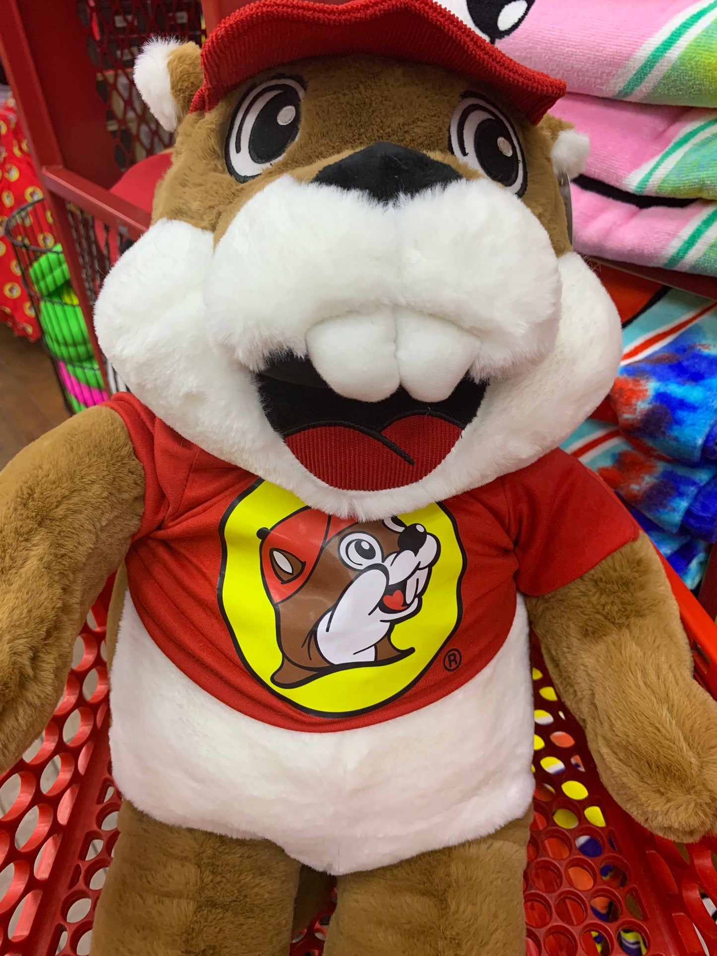 Bucees Large Stuffed Beaver