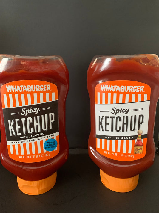 Whataburger Spicy Ketchup with Cholula