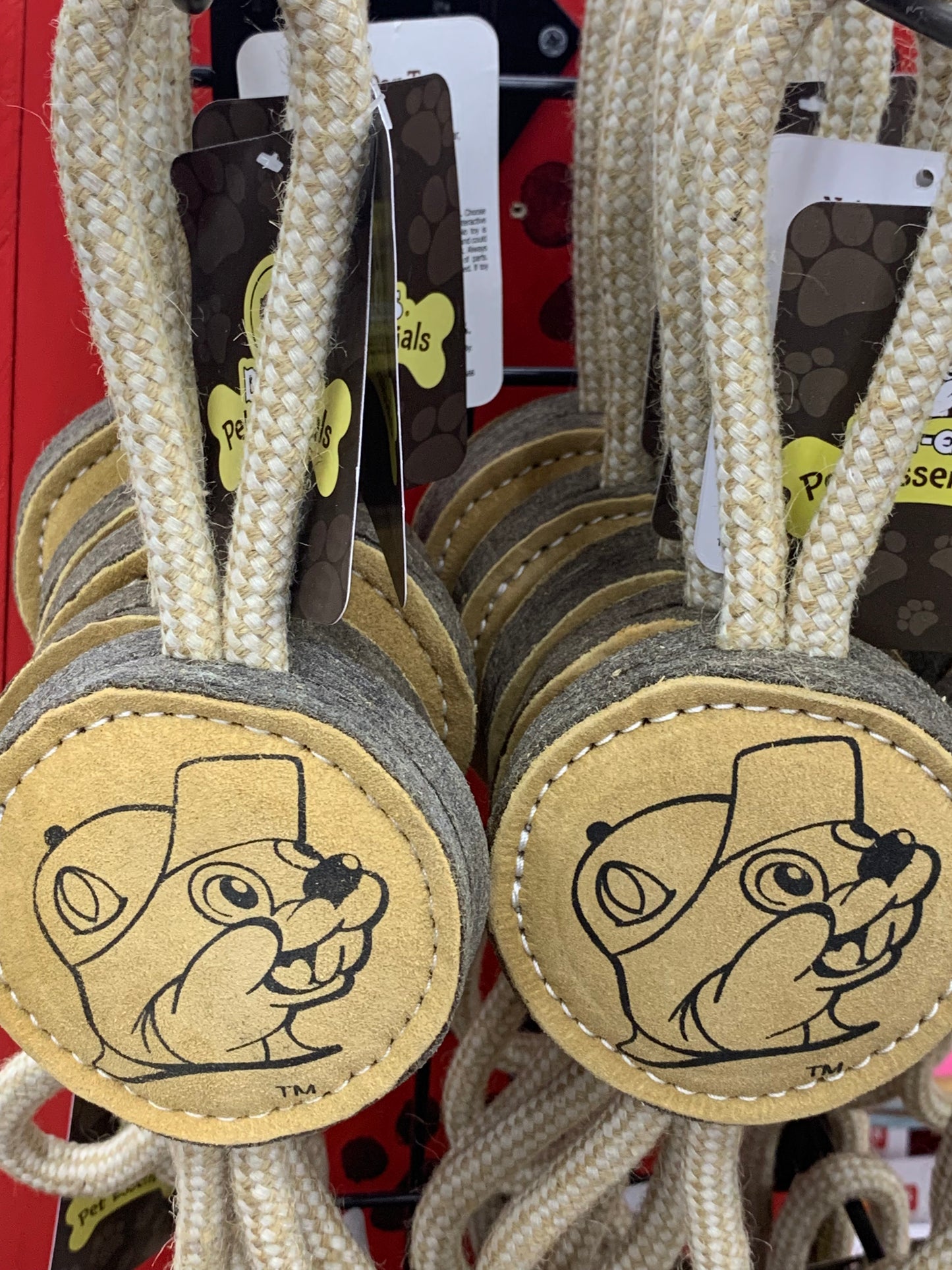 Bucees Natural Rope Tug O’ War Dog Toy