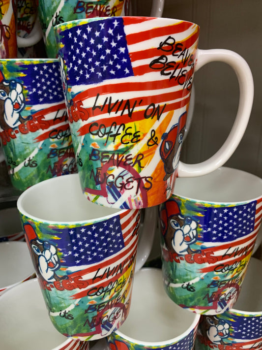 Bucees Kelly O’Neal Flag Coffee Cup 16oz