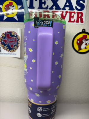 Buc-ees 2025 Easter Fit Forty Tumbler with Handle, Lid, and Straw
