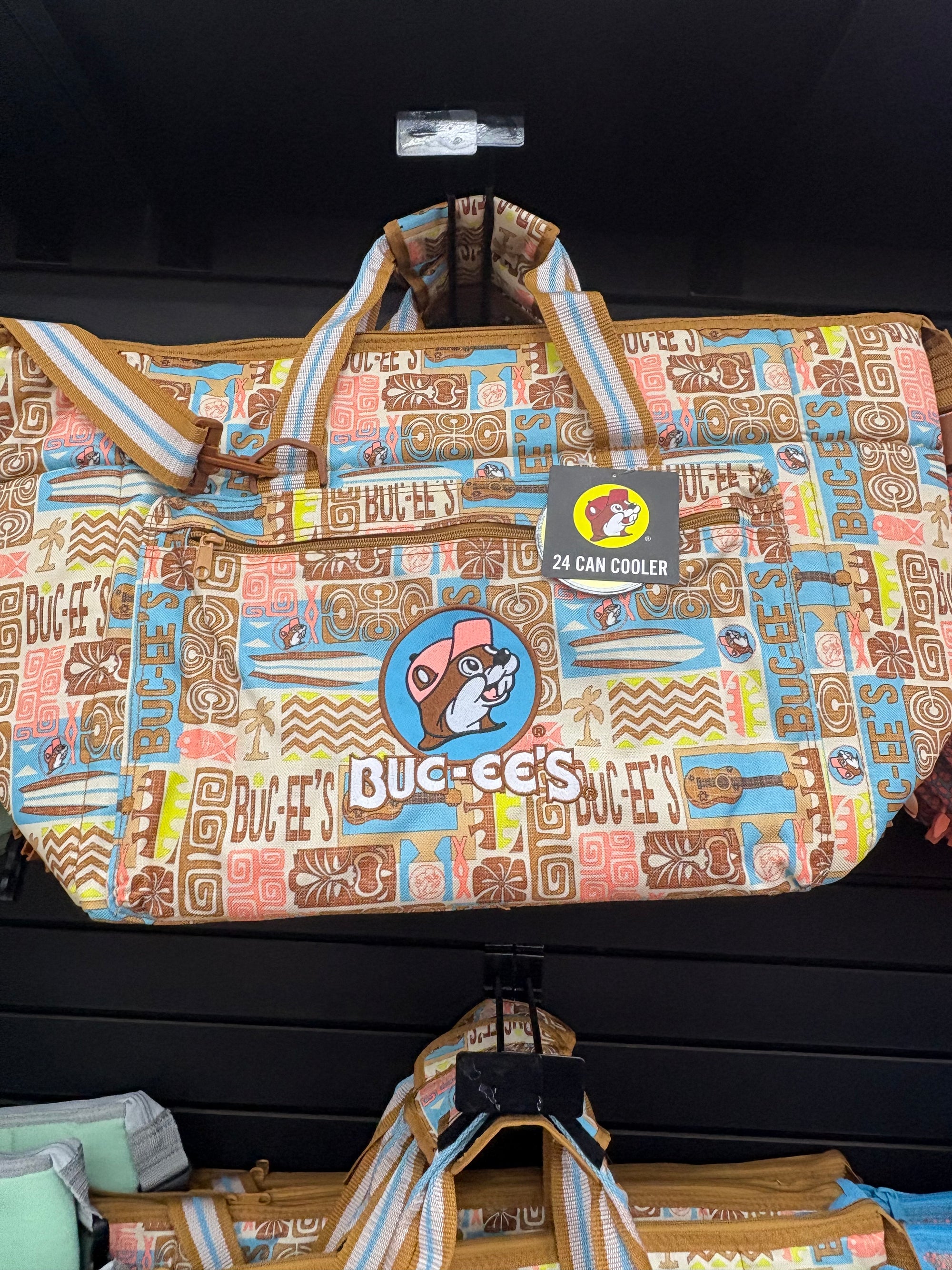 Bucees Beachy Icons 24 Can Cooler Bag Insulated