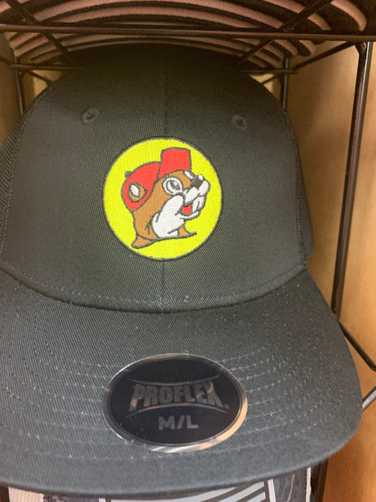 Bucees Emblem Black Proflex Ball Cap