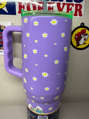 Buc-ees 2025 Easter Fit Forty Tumbler with Handle, Lid, and Straw