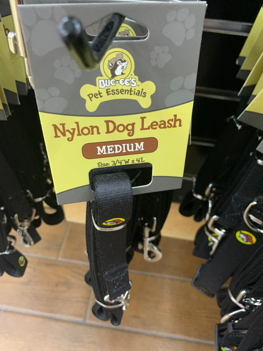 Bucees Medium Nylon Dog Leash 4ft