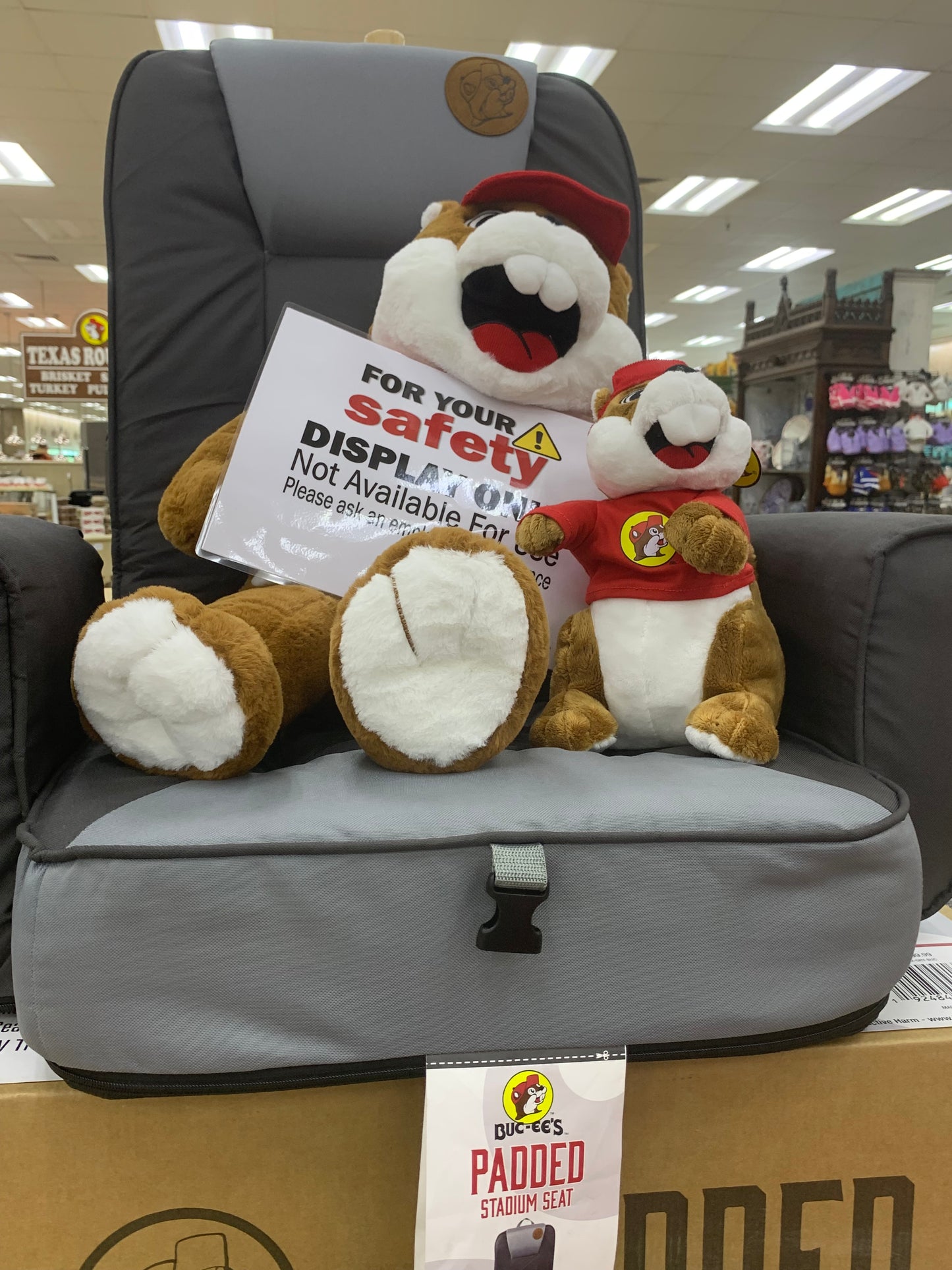 Bucees Padded Stadium Seat