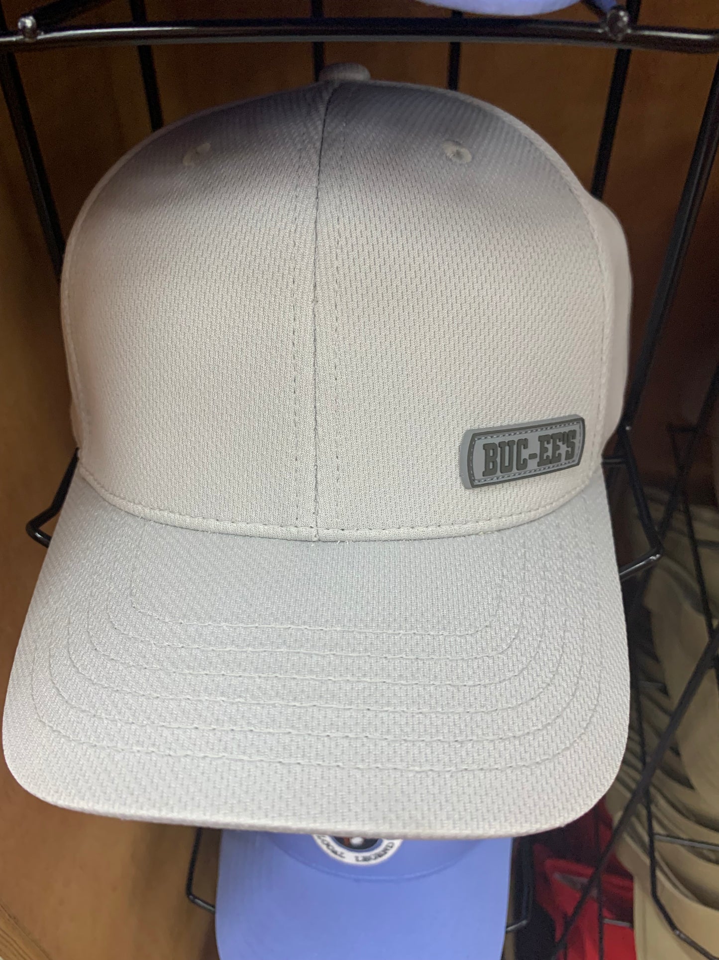 Buc-ees Gray Comfort Ball Cap