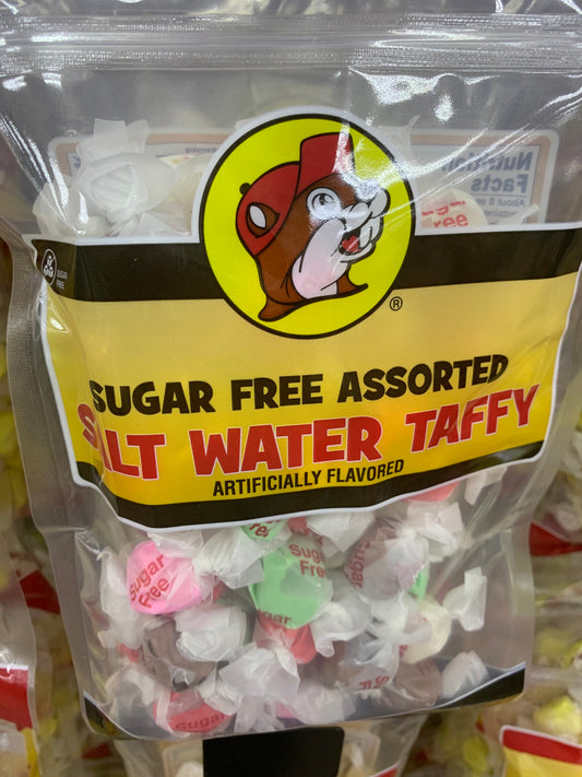 Buc-ees Sugar Free Assorted Salt Water Taffy