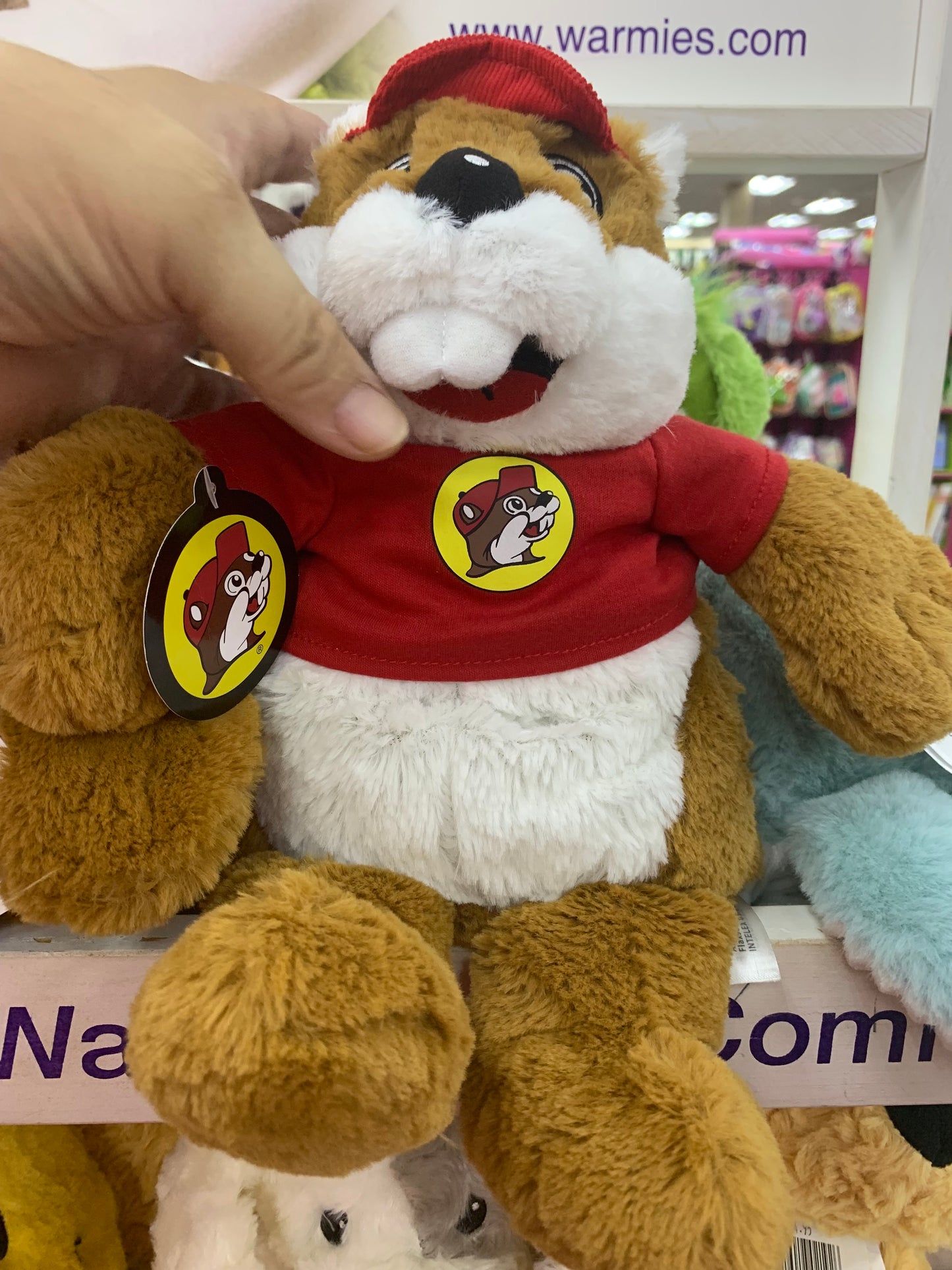 Buc-ees Beaver Warmies Snuggle Animal