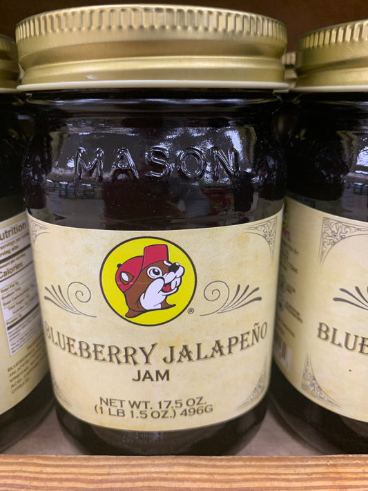 Buc-ees Blueberry Jalapeño Jam 17.5oz