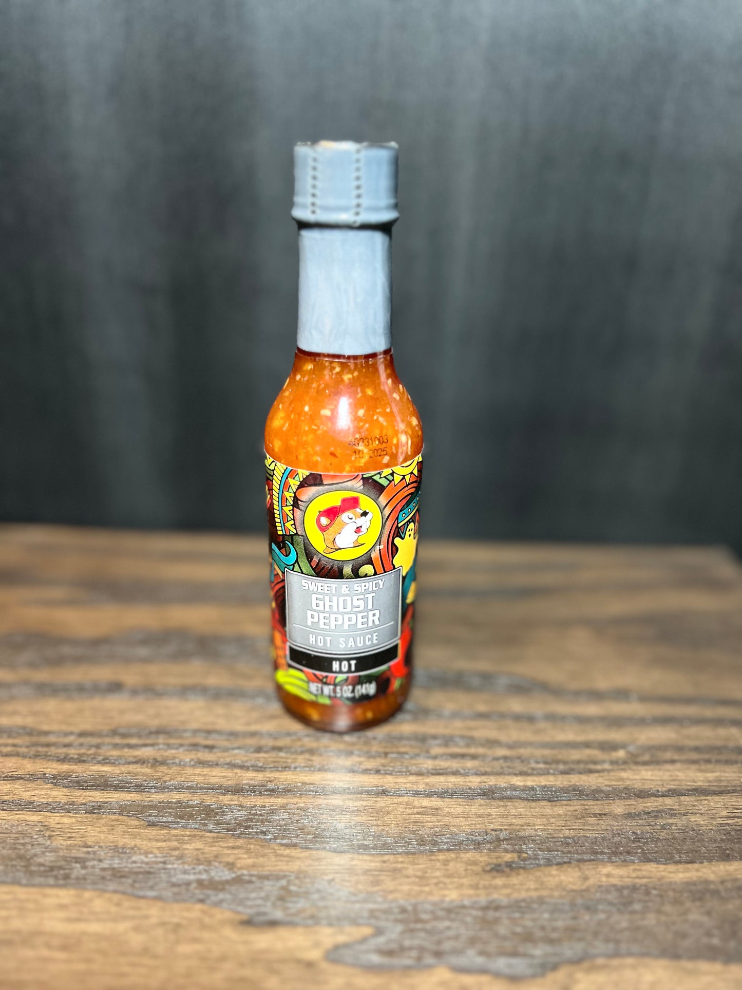 Buc-ees Hot Sauce Taco Reaper, Carolina Reaper, Ghost Pepper, Peach Habanero, and 7-POT Primo Pepper