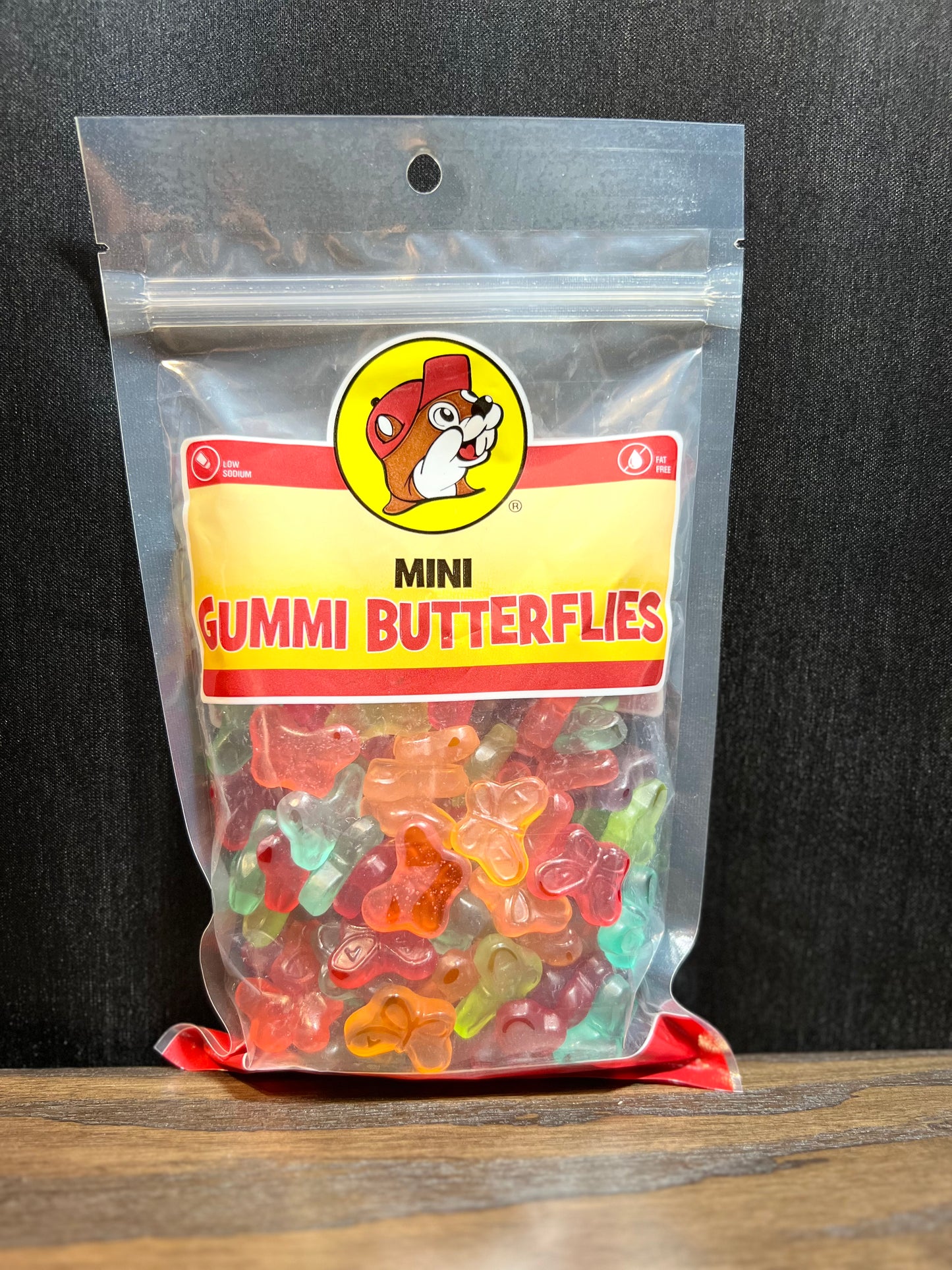 Buc-ees Gummi's Original 12 Flavor Bears, Sour Bears, and Flavored Butterflies