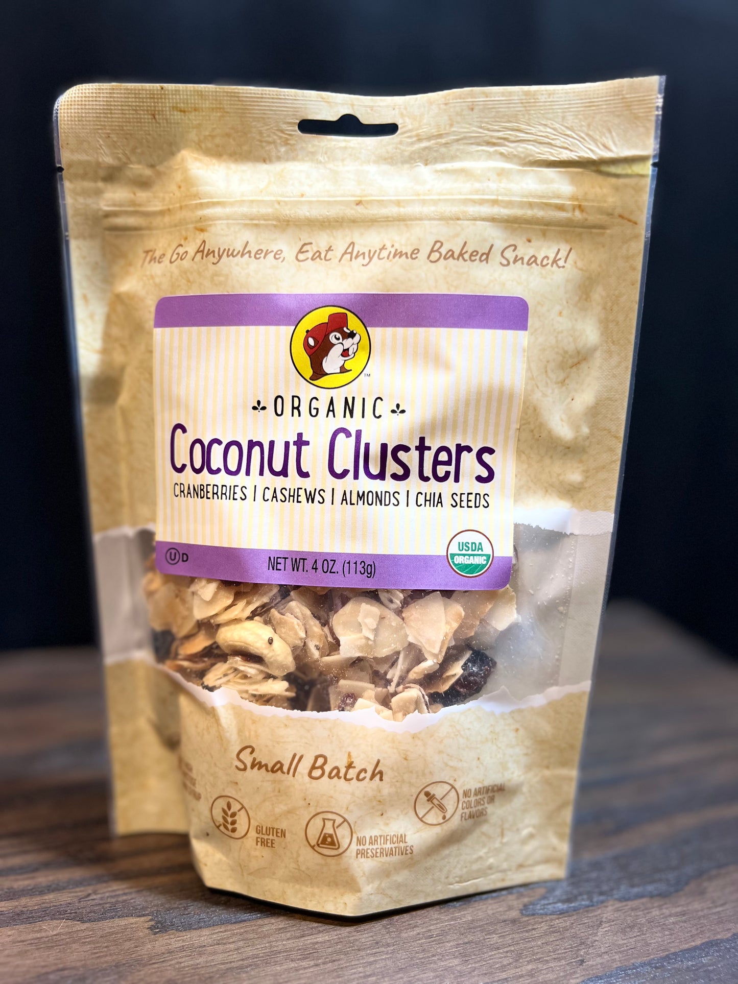 Buc-ees Organic Coconut Clusters