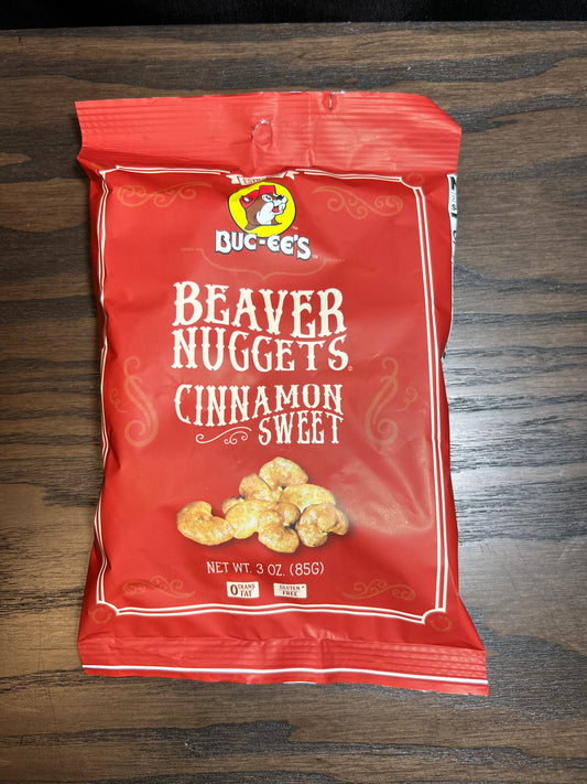 Buc-ees Beaver Nuggets Cinnamon Sweet 10 oz