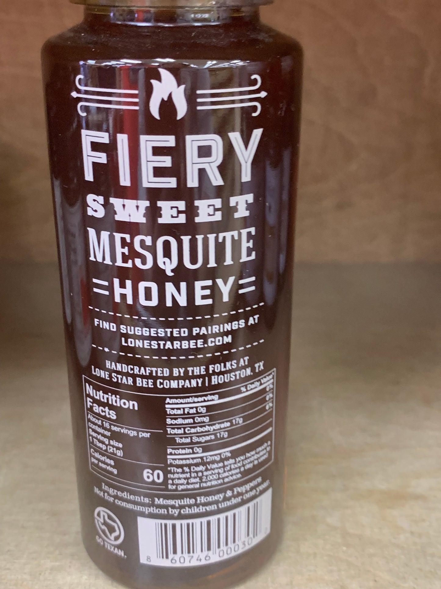 Lone Star Bee Co. Fiery Sweet Mesquite Honey