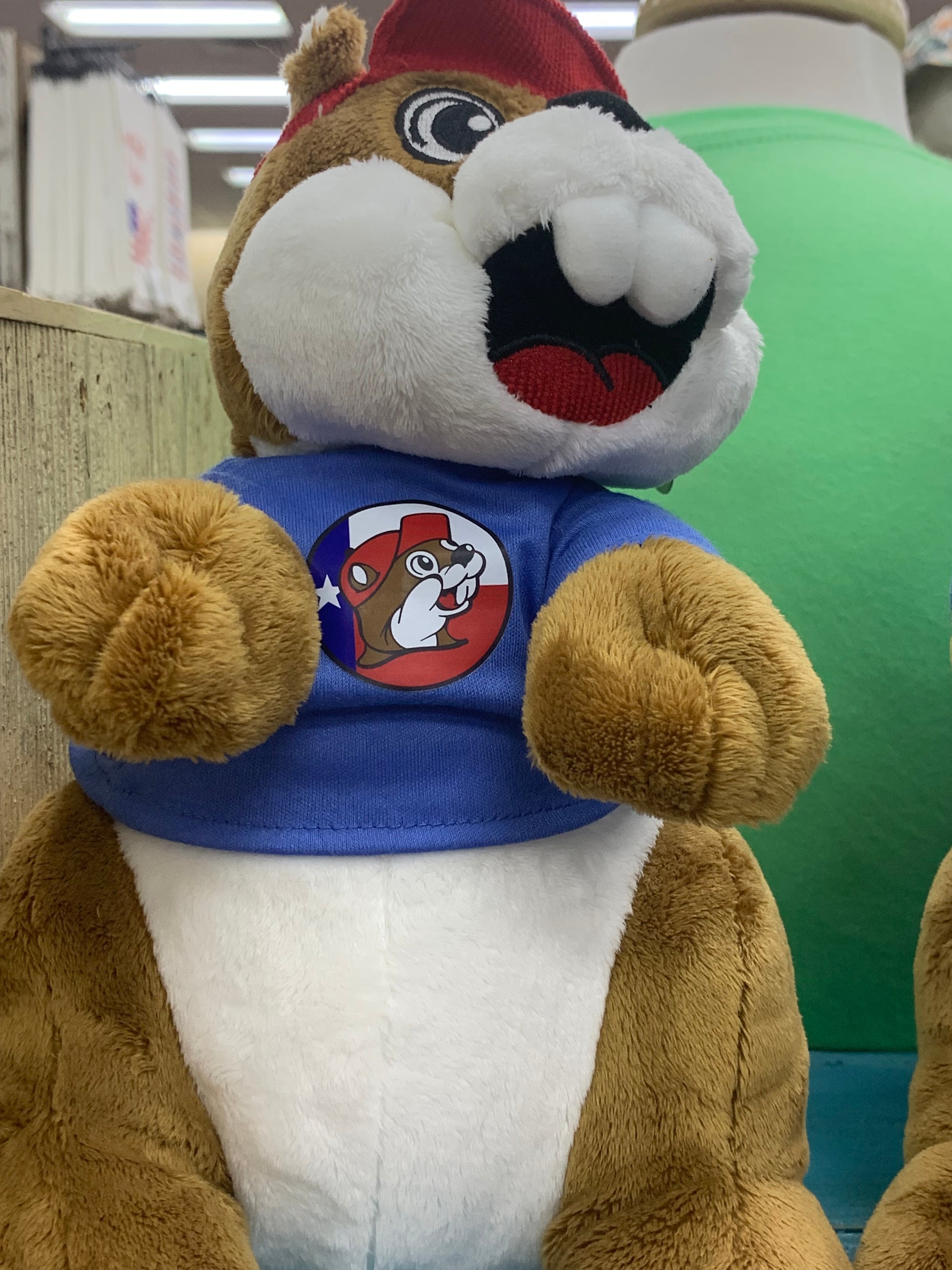 Buc-ees Plush Beaver “Don’t Mess With Texas” Stuffed Animal – Texas Treatz