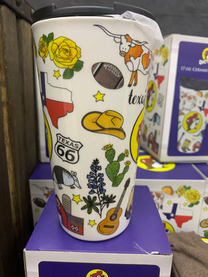 Buc-ees Collectible Texas Ceramic Mug  17oz